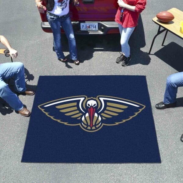 New Orleans Pelicans Tailgater Rug - 5ft. x 6ft.-19460