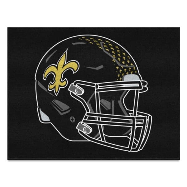 New Orleans Saints All Star Rug 34 in. x 42.5 in 1 2 scaled