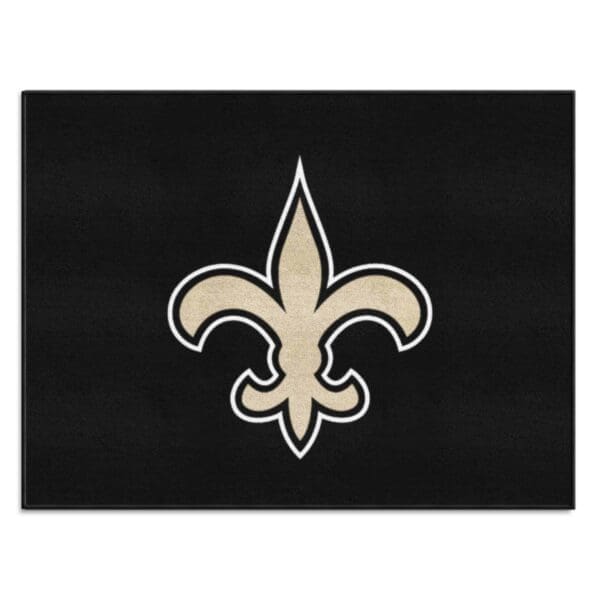 New Orleans Saints All Star Rug 34 in. x 42.5 in 1 scaled