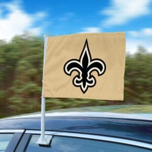 New Orleans Saints Car Flag Large 1pc 11" x 14"