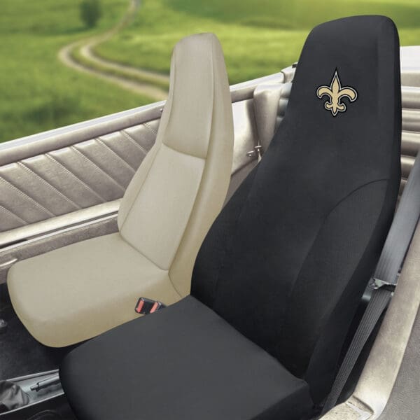 New Orleans Saints Embroidered Seat Cover