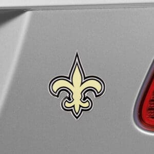 New Orleans Saints Heavy Duty Aluminum Embossed Color Emblem