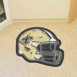 New Orleans Saints Mascot Helmet Rug
