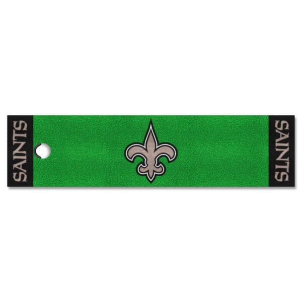 New Orleans Saints Putting Green Mat 1.5ft. x 6ft 1 1 scaled