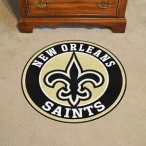 New Orleans Saints Roundel Rug - 27in. Diameter