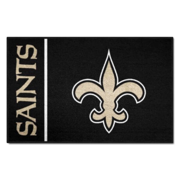 New Orleans Saints Starter Mat Accent Rug Uniform Style 19in. x 30in 1 scaled