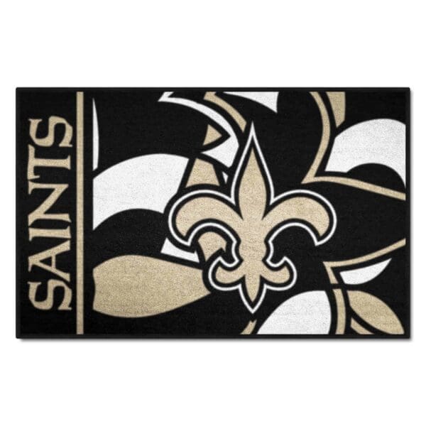 New Orleans Saints Starter Mat XFIT Design 19in x 30in Accent Rug 1 scaled