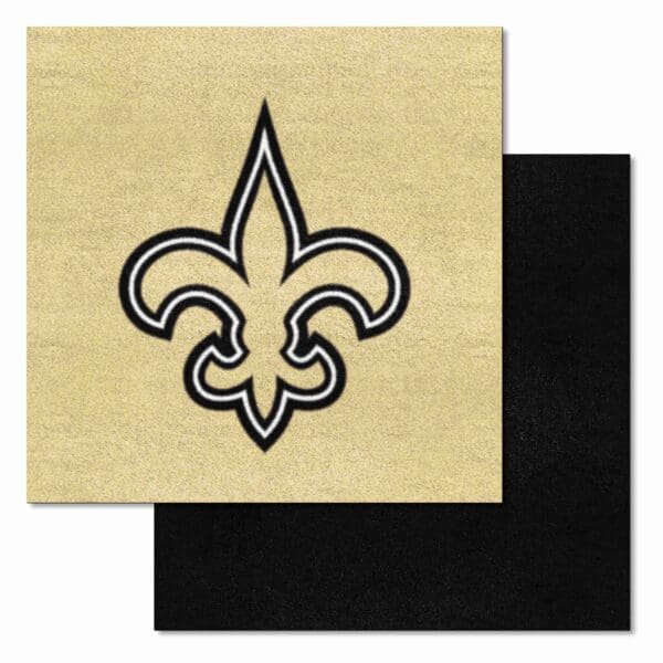 New Orleans Saints Team Carpet Tiles 45 Sq Ft 1 scaled