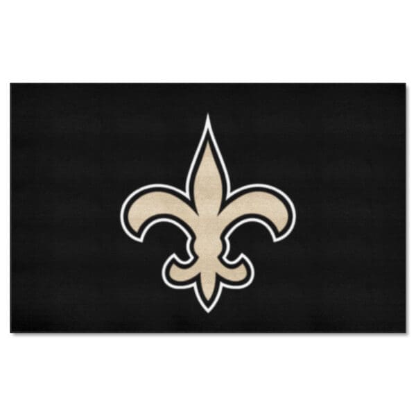 New Orleans Saints Ulti Mat Rug 5ft. x 8ft 1 scaled