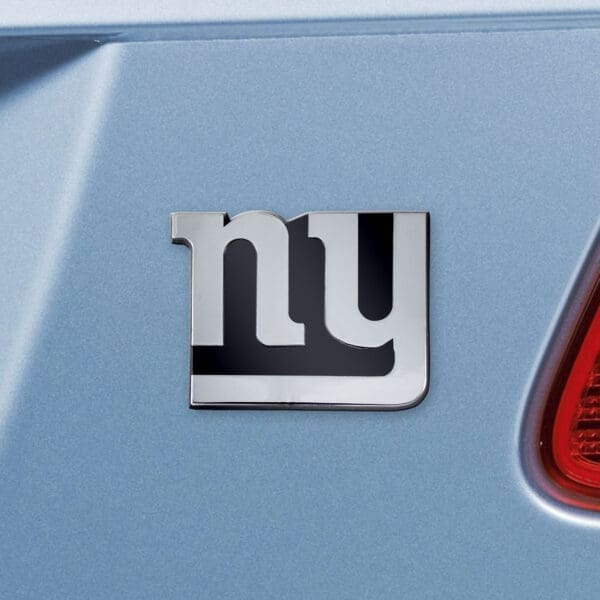 New York Giants 3D Chrome Metal Emblem