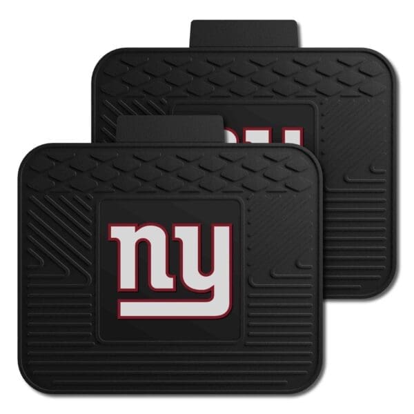 New York Giants Back Seat Car Utility Mats 2 Piece Set 1 scaled