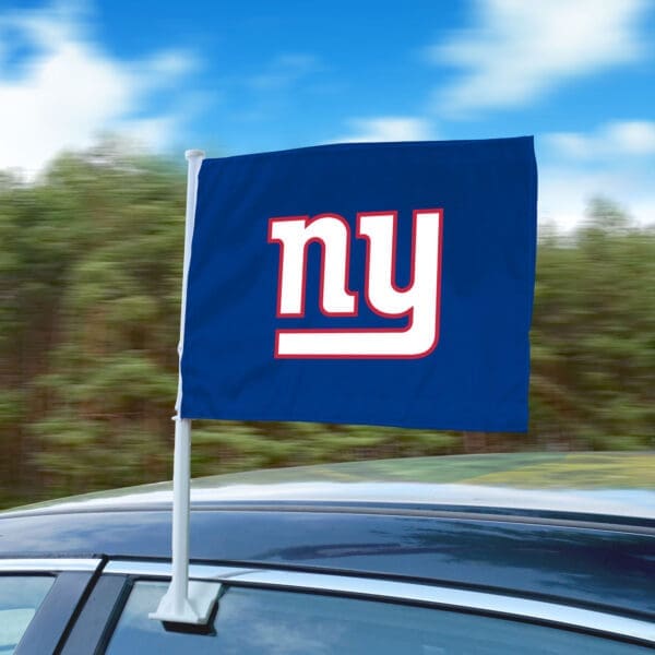 New York Giants Car Flag Large 1pc 11" x 14"