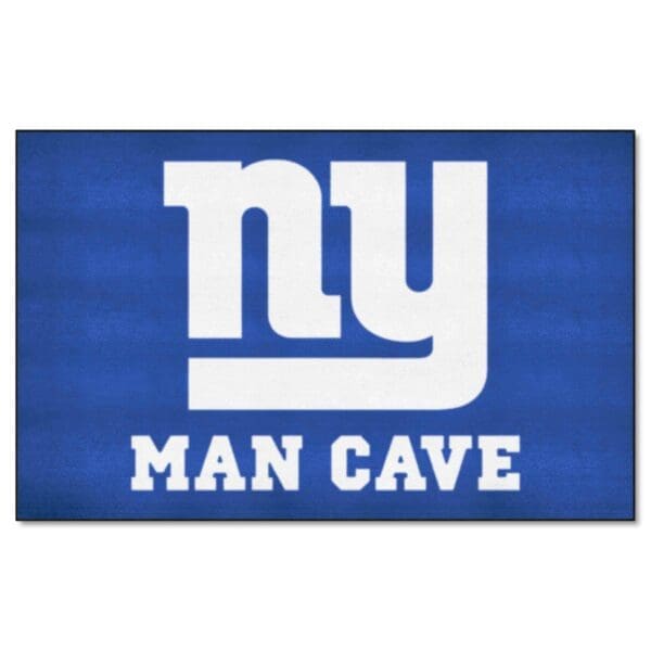 New York Giants Man Cave Ulti Mat Rug 5ft. x 8ft 1 scaled