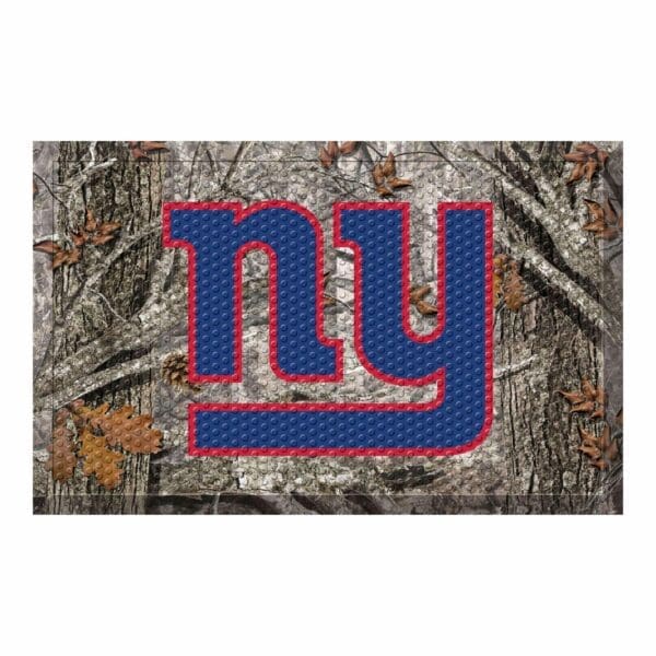 New York Giants Rubber Scraper Door Mat Camo 1 scaled