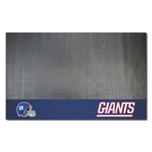 New York Giants Vinyl Grill Mat 26in. x 42in 1 scaled