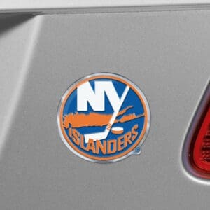 New York Islanders Heavy Duty Aluminum Embossed Color Emblem-60494