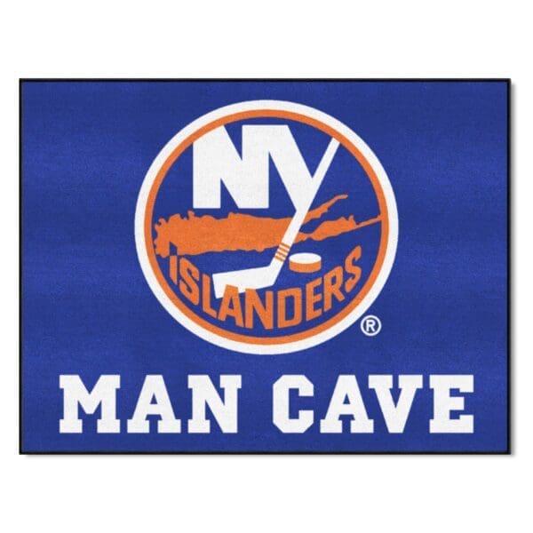 New York Islanders Man Cave All Star Rug 34 in. x 42.5 in. 14457 1 scaled