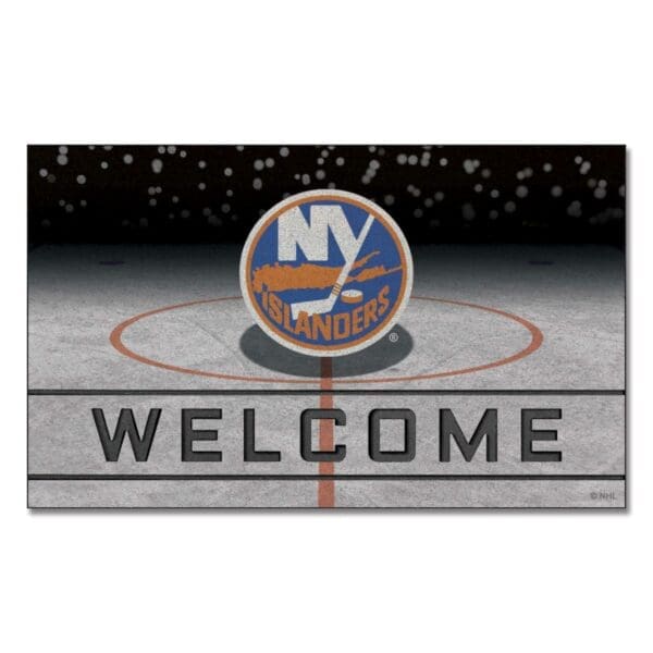 New York Islanders Rubber Door Mat 18in. x 30in. 21279 1 scaled