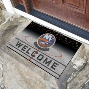 New York Islanders Rubber Door Mat - 18in. x 30in.-21279