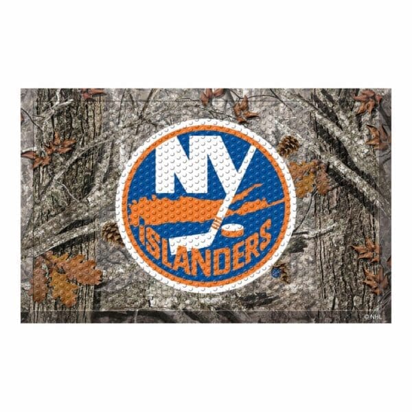 New York Islanders Rubber Scraper Door Mat Camo 19159 1 scaled