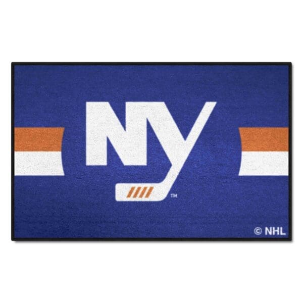 New York Islanders Starter Mat Accent Rug 19in. x 30in. Uniform Alternate Design 31943 1 scaled