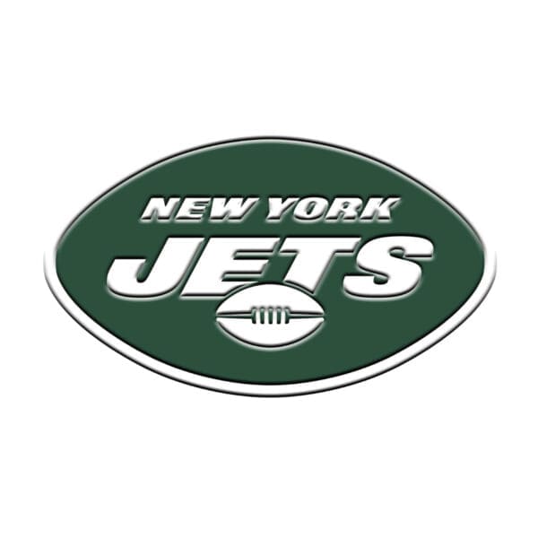 New York Jets 3D Color Metal Emblem 1