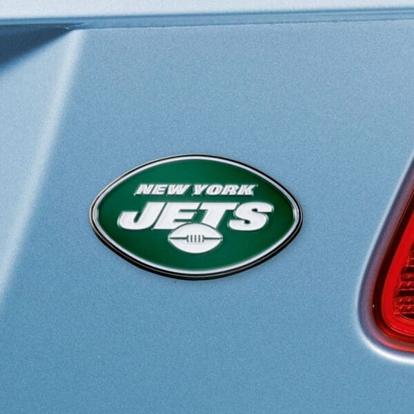 New York Jets 3D Color Metal Emblem