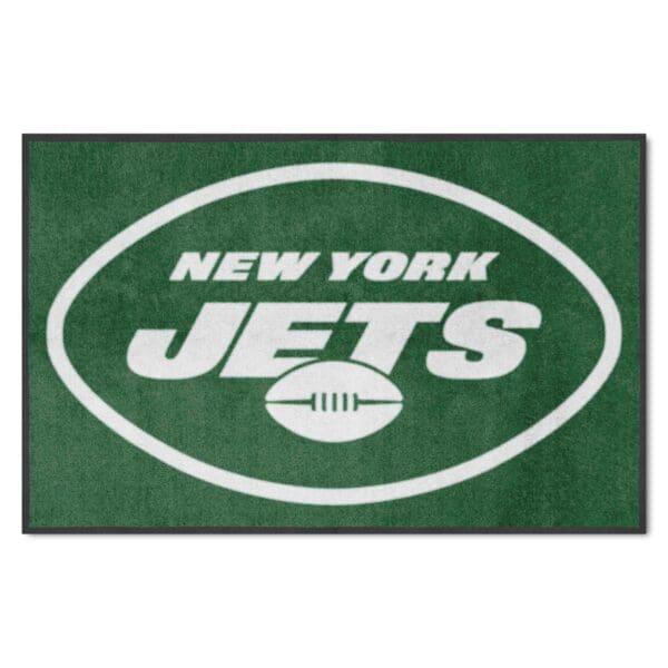 New York Jets 4X6 High Traffic Mat with Durable Rubber Backing Landscape Orientation 1 scaled