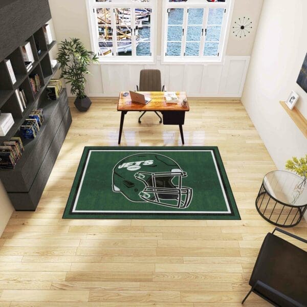 New York Jets 5ft. x 8 ft. Plush Area Rug