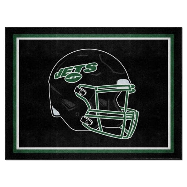 New York Jets 8ft. x 10 ft. Plush Area Rug 1 1 scaled