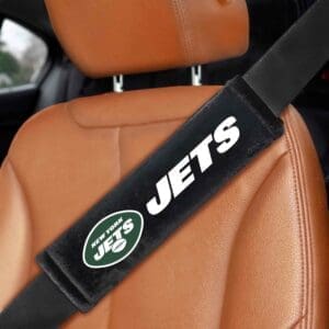 New York Jets Embroidered Seatbelt Pad - 2 Pieces