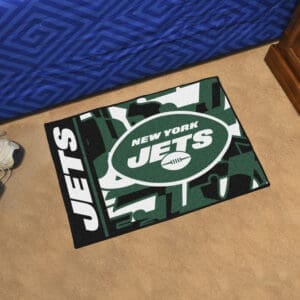 New York Jets Starter Mat XFIT Design - 19in x 30in Accent Rug