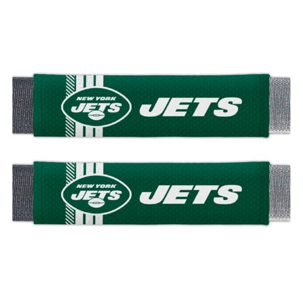 New York Jets Team Color Rally Seatbelt Pad 2 Pieces 1 scaled