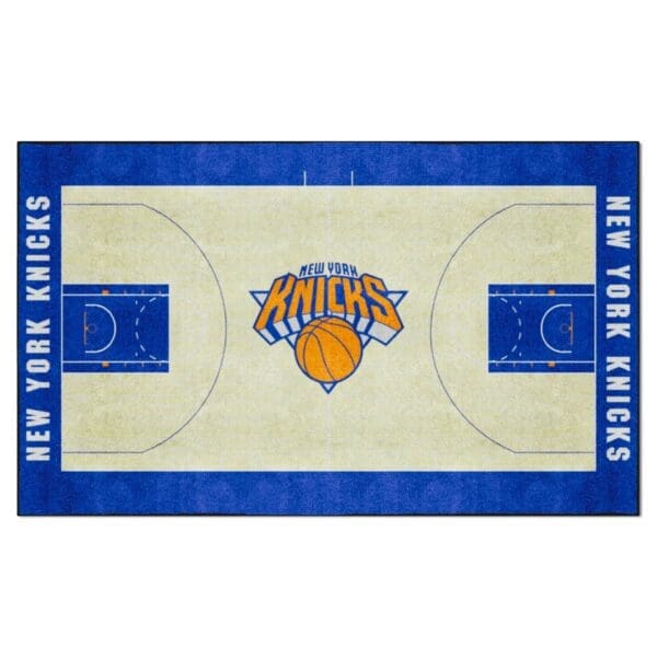 New York Knicks 6 ft. x 10 ft. Plush Area Rug 34448 1 scaled