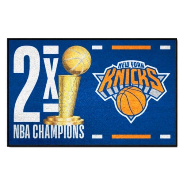 New York Knicks Dynasty Starter Mat Accent Rug 19in. x 30in. 35122 1 scaled