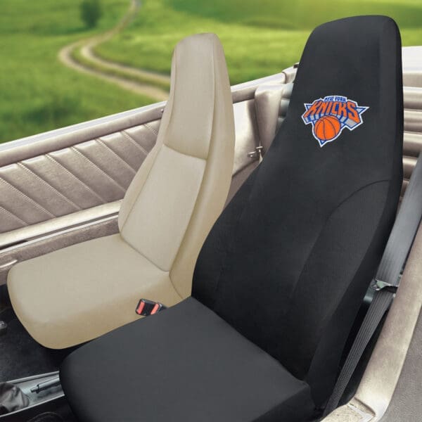 New York Knicks Embroidered Seat Cover-15124