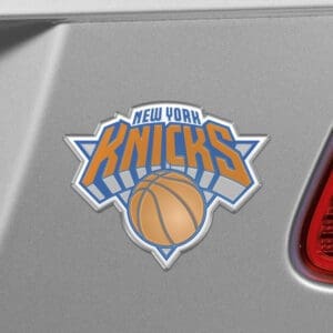 New York Knicks Heavy Duty Aluminum Embossed Color Emblem-60436