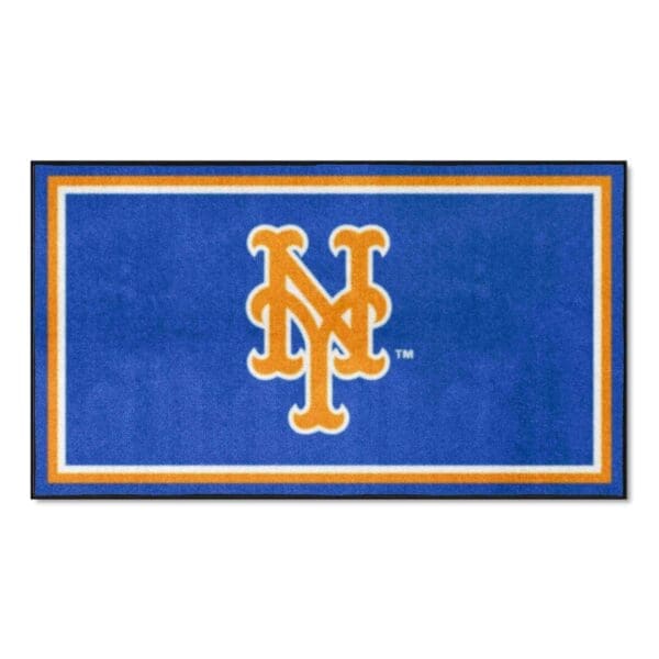 New York Mets 3ft. x 5ft. Plush Area Rug 1 1 scaled