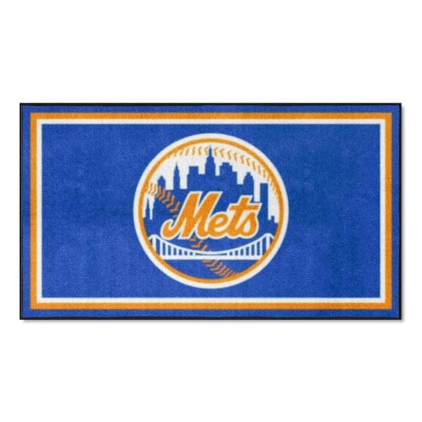 New York Mets 3ft. x 5ft. Plush Area Rug 1 scaled