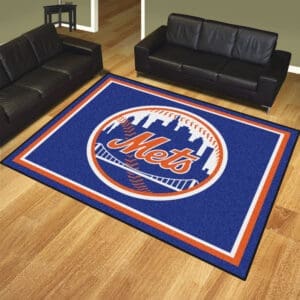 New York Mets 8ft. x 10 ft. Plush Area Rug