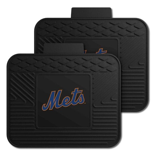 New York Mets Back Seat Car Utility Mats 2 Piece Set 1 scaled