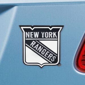 New York Rangers 3D Chrome Metal Emblem-17167