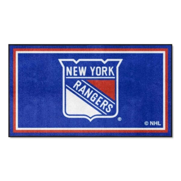 New York Rangers 3ft. x 5ft. Plush Area Rug 19912 1 scaled