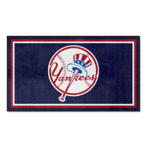 New York Yankees 3ft. x 5ft. Plush Area Rug 1 1 scaled