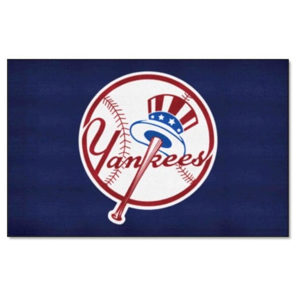 New York Yankees Ulti Mat Rug 5ft. x 8ft 1 scaled