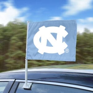 North Carolina Tar Heels Car Flag Large 1pc 11" x 14"