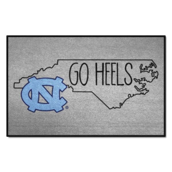 North Carolina Tar Heels Southern Style Starter Mat Accent Rug 19in. x 30in 1 scaled