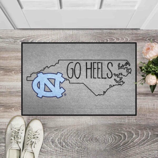 North Carolina Tar Heels Southern Style Starter Mat Accent Rug - 19in. x 30in.