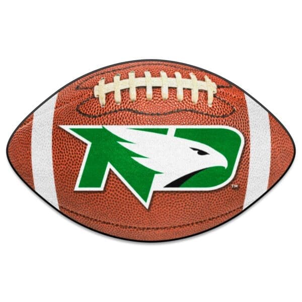 North Dakota Fighting Hawks Football Rug 20.5in. x 32.5in 1 scaled