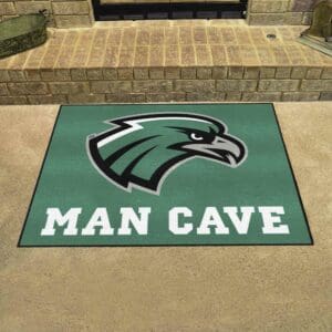 Northeastern State Riverhawks Man Cave All-Star Rug - 34 in. x 42.5 in.